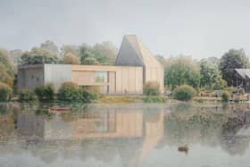 The proposed Lakeside Activity Centre at Ferry Meadows, Peterborough