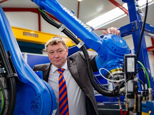 Austen Adams (Divisional Managing Director) at Stainless Metalcraft at Chatteris near Peterborough, which has secured new orders worth £14.5 million