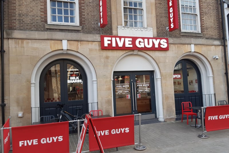 Poltergeist: Five Guys in Church Street (reported when it was Verve bar) - It is said that the cellar of this establishment is not averse to a little poltergeist activity.