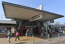 Peterborough Railway Station. Dylan Glazier has been charged with stealing a bike at the station