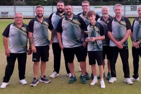 One of the winning Whittlesey Manor bowls teams in 2026.