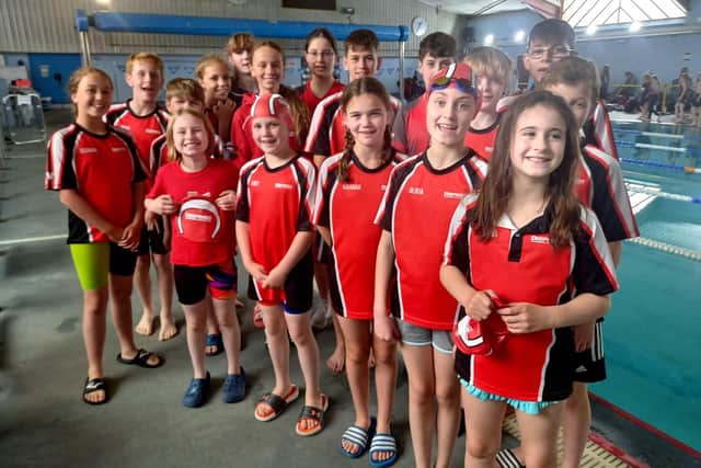 The successful Deepings squad that won 21 medals.