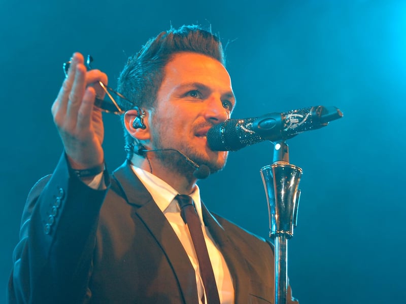 Peter Andre concert at the Arena, East of England Showground