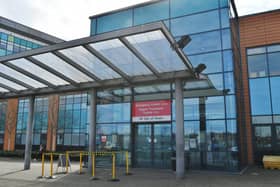 Peterborough City Hospital's Accident and Emergency department.