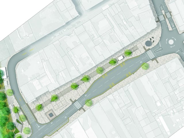 Broad Street preliminary designs.
