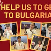 Haito stars who are off to Bulgaria.