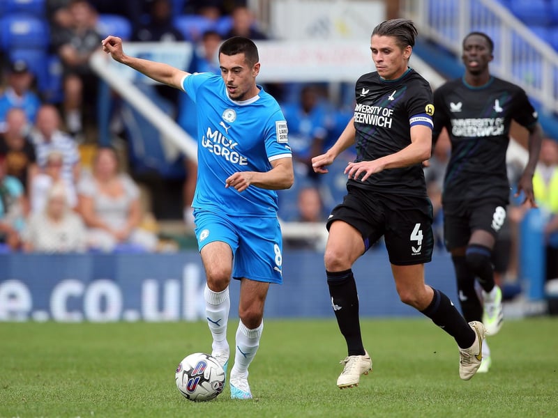 Helped Posh keep possession