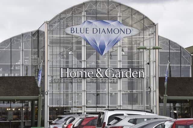 The new look Blue Diamond garden and retail complex, that was formerly known as PE1.