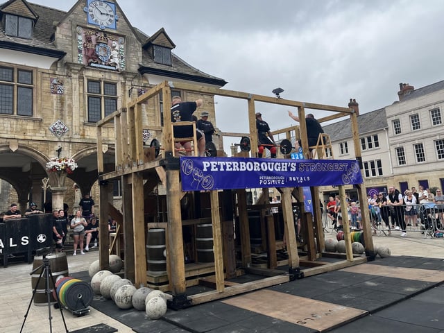 The main stage for Peterborough's Strongest