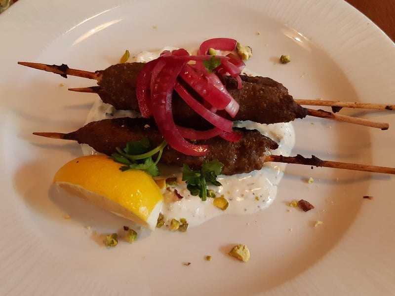 Lamb Kofte  - from the new small plates at Middletons Steakhouse and Grill in Bridge Street, Peterborough