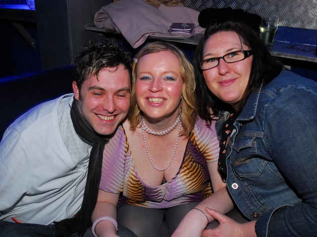 A night out in 2010 at the  Met Lounge in Peterborough