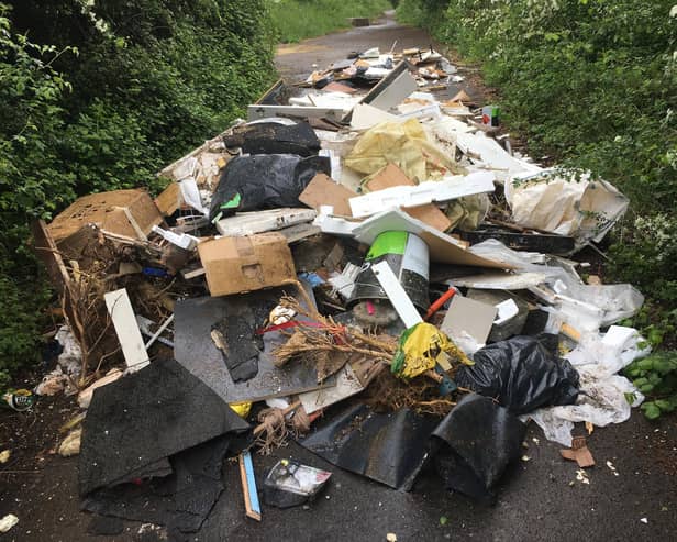 Fly-tipping is a plague, says cllr Steve Allen