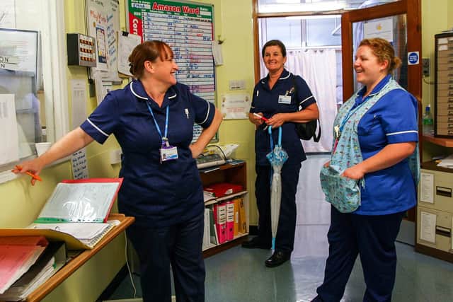The nurses in 2010 at PDH
