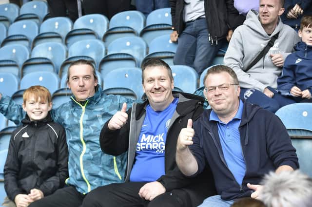 :Posh fans enjoy victory over Port Vale.