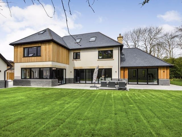 The property is set over three floors and offers just over 3,800 sq ft of accommodation