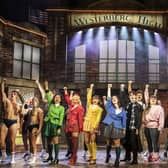 The cast of Heathers The Musical at Peterborough New Theatre
