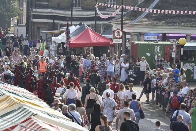 This year's Whittlesey Festival, parade and car show drew huge crowds.