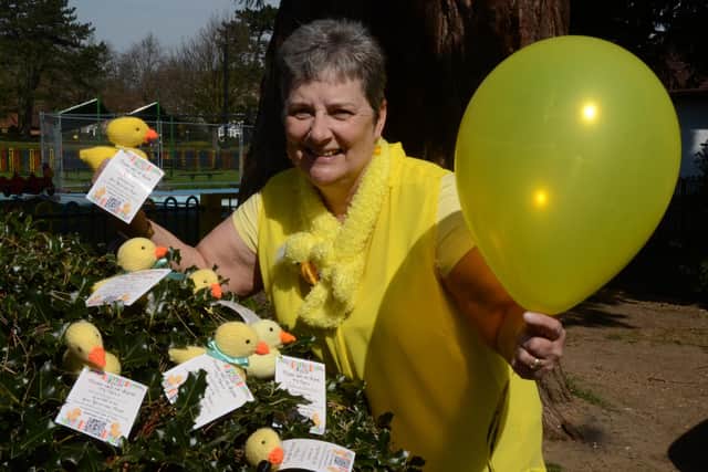 Ann Rowcliffe set up the Little Yellow Duck Project in April, 2014, in honour of her late daughter, Clare Cruickshank.