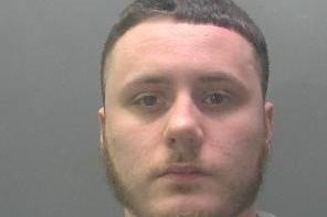 Luca Dagostino (23) was arrested after he was linked to the 'Luca' drug dealing line in Peterborough. Dagostino, of Regal Place, Peterborough, was sentenced to two years and seven months in prison after pleading guilty to being concerned in the supply of heroin and crack cocaine.