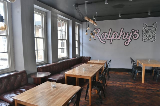 The new  Ralphy's restaurant at Westgate Arcade, Peterborough city centre.