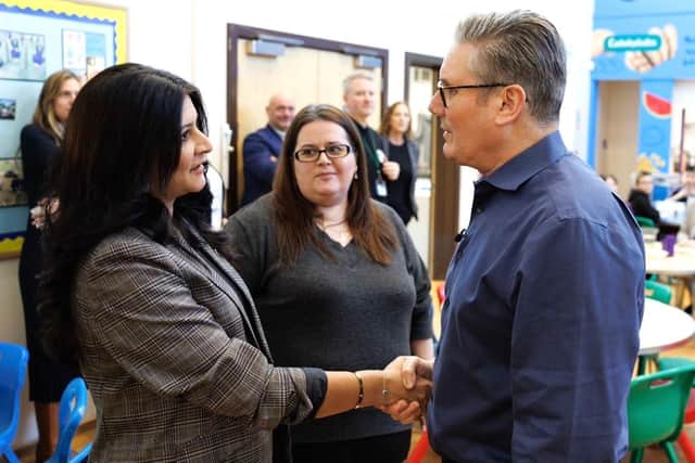 Cllr Shabina Qayyum meets Prime Minister Sir Kier Starmer, also pictured is Cllr Katy Cole