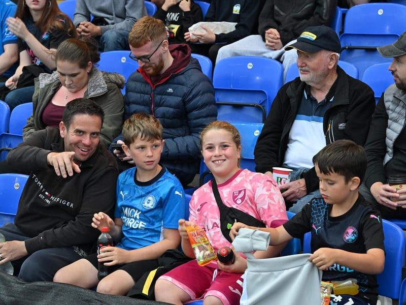 Posh v Barnsley fans gallery