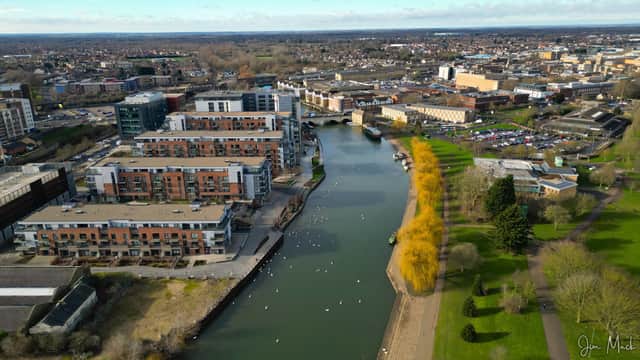 Peterborough - formally named "Medeshamstede" by Anglo-Saxons - grew up on the banks of the River Nene.