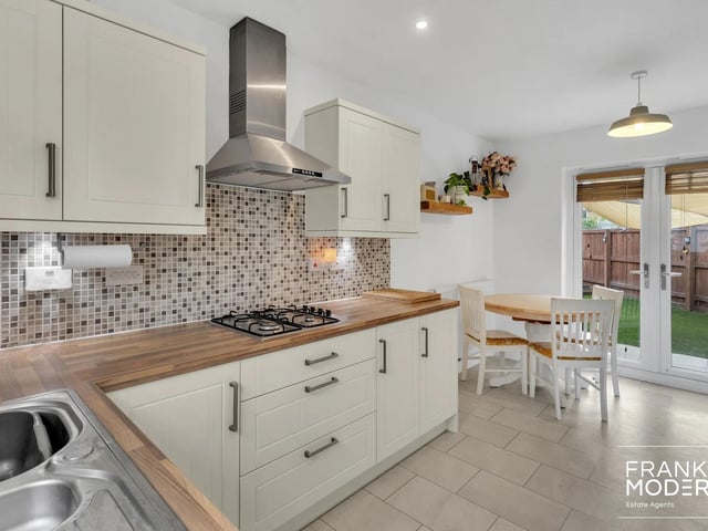 Another view of the kitchen