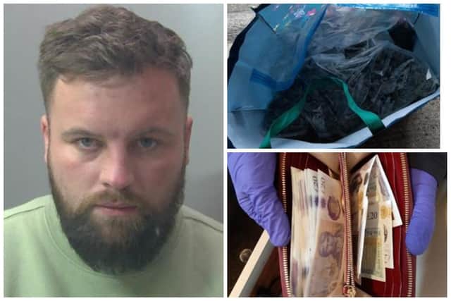 Frankie Fitzgerald, was found with £24k of drugs in his Peterborough home.