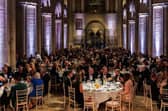 Guests at Cambridgeshire Chamber of Commerce's  centenary celebration at Peterborough Cathedral