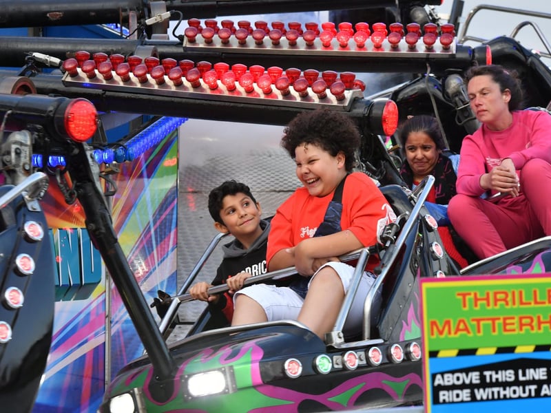 Families had a great time on opening night