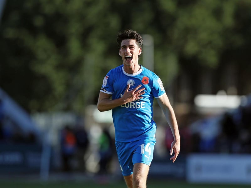He's a key man in this Posh formation and there is so much to admire in how he glides across the turf and finds space. His tracking back in the last two games has been exceptional, but his finishing is a concern. He missed a sitter at 1-1 which looked like being crucial - 7.