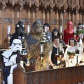 Characters from Star Wars have taken over Peterborough Cathedral!