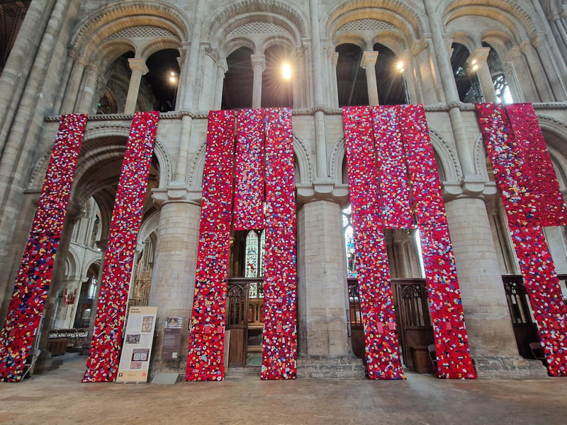 WW2 at Peterborough Cathedral.