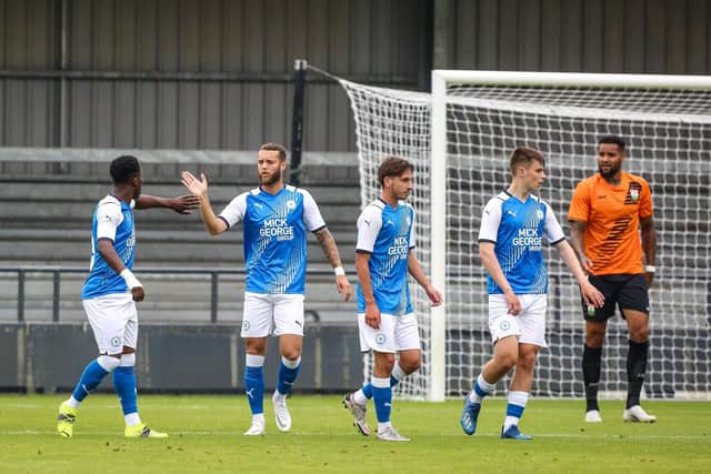 Posh youngster Aaron Powell (right). Photo: Joe Dent/theposh.com.