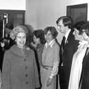 Her Majesty opening The Cresset in 1978. Did you see her?