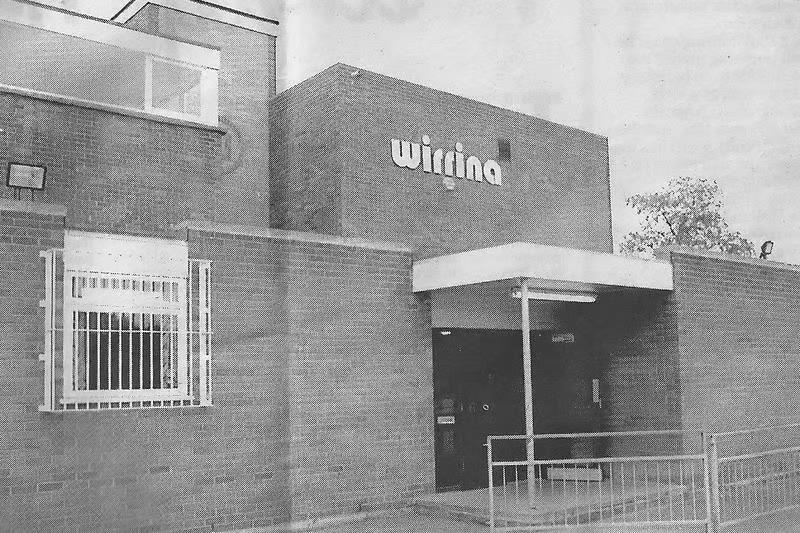 The Wirrina Stadium in its early years after opening in 1968