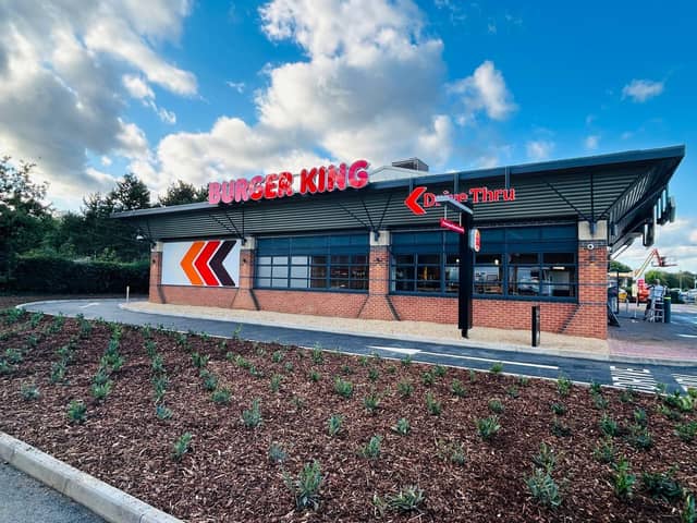 The new Burger King will open on Friday (September 11)