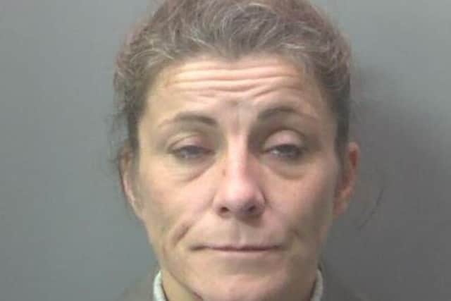 Custody photo of Emma Willey.