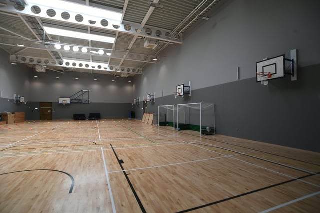 Opening of the Manor Drive Academy - the sports hall