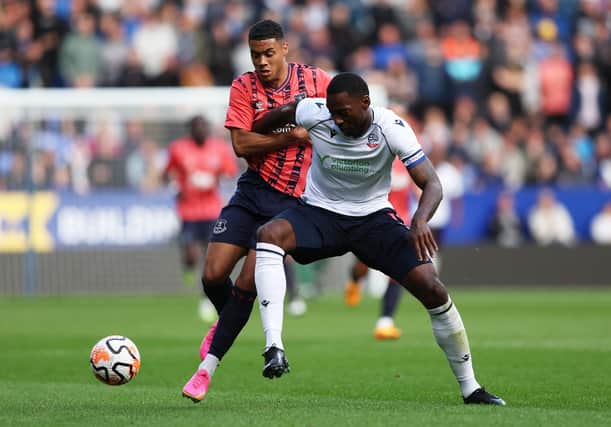 Ricardo Santos in action for Bolton. Photo by Clive Brunskill/Getty Images.