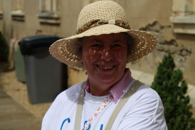 Sue has been a long time supporter of Sue Ryder