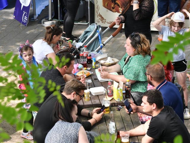 The weekend's International food and drink festival at Charters