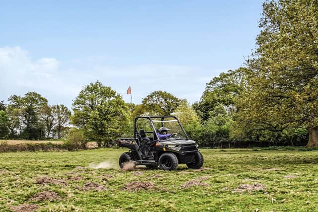 Young Driver's off-road sessions are provided in a fleet of electric All Terrain Vehicles (ATVs) called Polaris Youth Rangers (image: Young Driver)