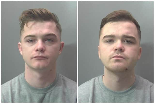 Patrick (left) and Lawrence (right) Conners