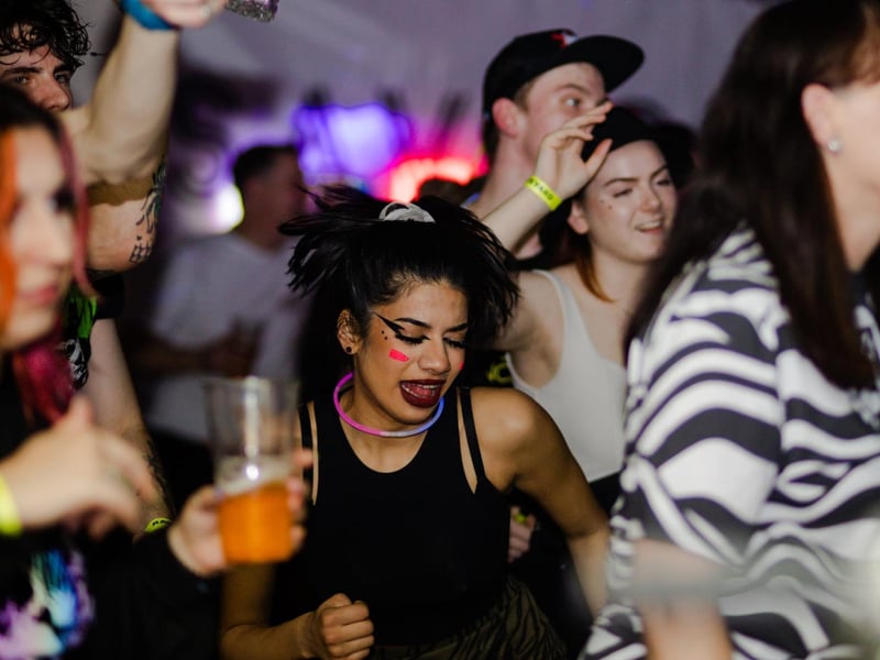 Last time out- with Lisa Pin-up at Raveyard in Peterborough