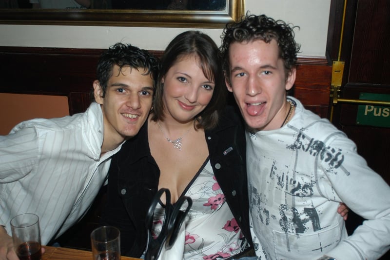 All smiles at Peterborough city centre pub HG’s 19 years ago