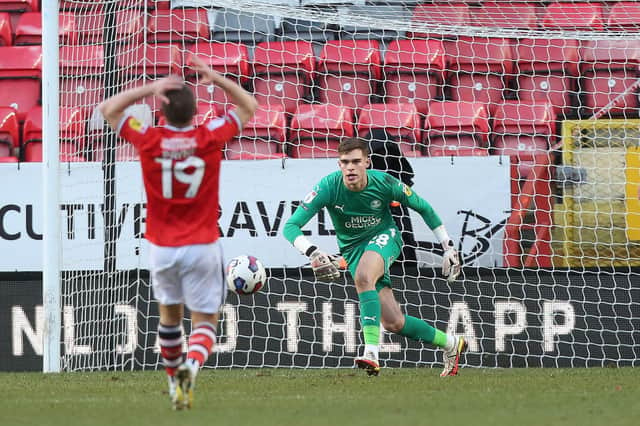 Will Blackmore in action for Posh at Charlton on Boxing Day. Photo: Joe Dent/theposh.com.