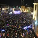 The Christmas lights switch on in the City Centre