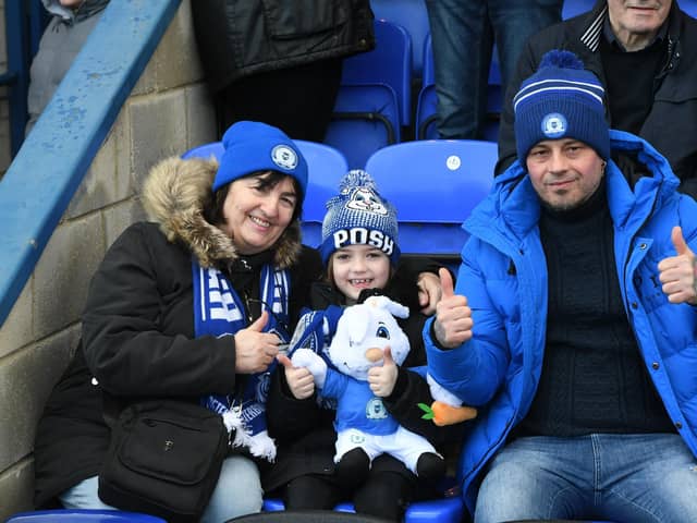 Peterborough United were backed by a band of loyal fans on the road during the 2023/24 season.